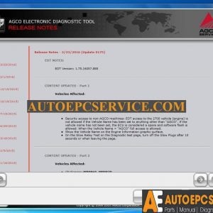 Agco Edt Electronic Diagnostic Tool V175 032016 Full Instruction4 1