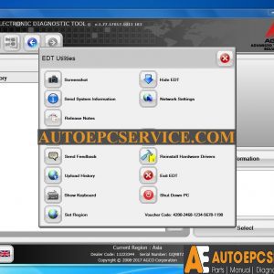 AGCO EDT Electronic Diagnostic Tool v177 0220177 1