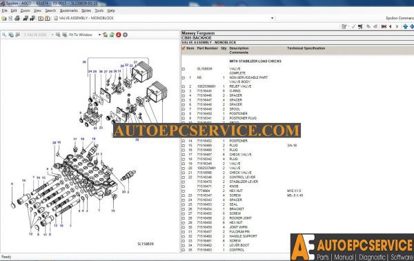 AGCO Massey Ferguson NA Parts 062017 Full Keys6