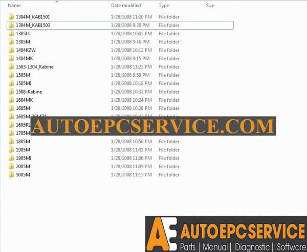 Atlas Terex CD Spare Parts Catalog1 1
