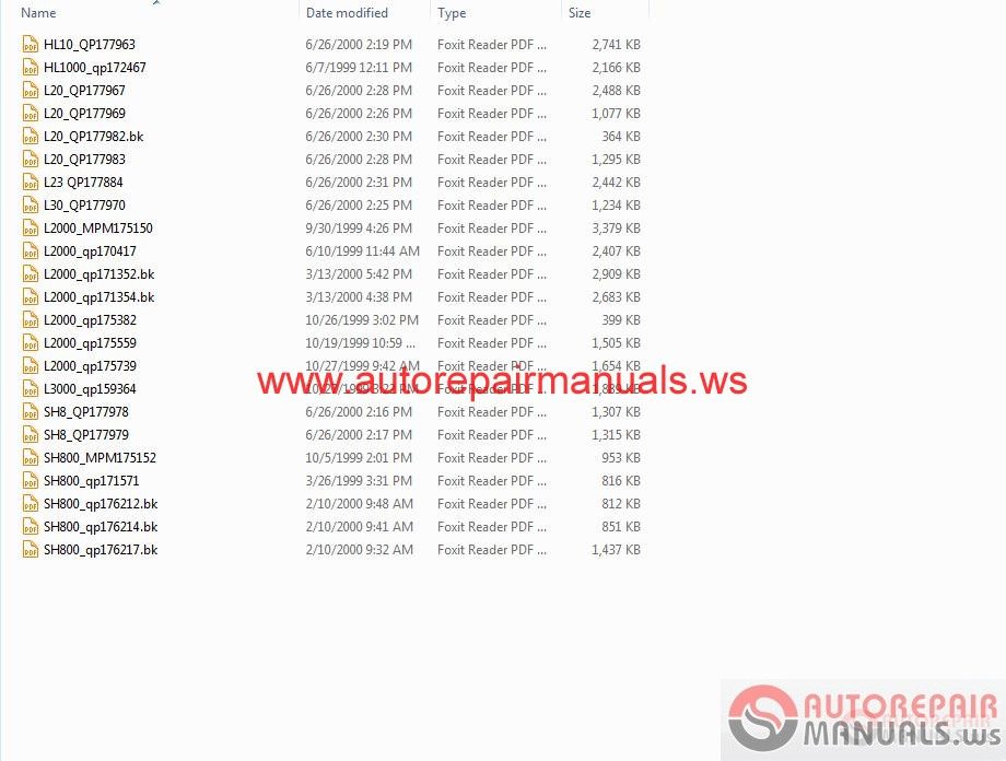 BT Handling Forklift Parts Catalog CD1