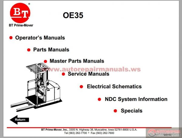 BT Prime Mover Class 2 CD3