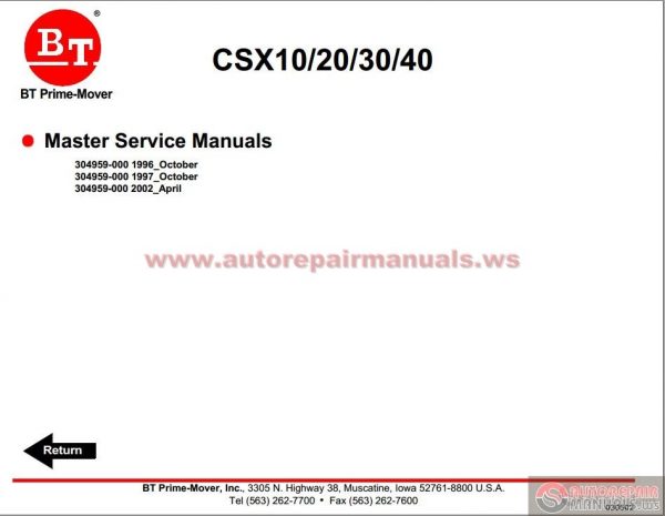 BT Prime Mover Class 3 CD6