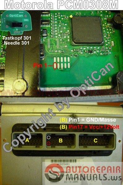 Big collection of pictures for ECU boot398px PCM0308M