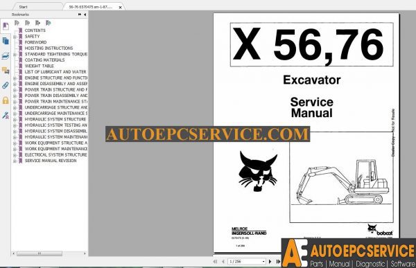 Bobcat Service Manuals Full Set DVD2 1
