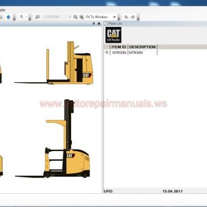 CAT Lift Truck WAREHOUSE 2016 EPC7