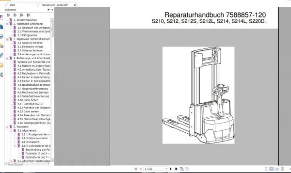 CESAB Forklift 2018 Shop Manual DVD 5