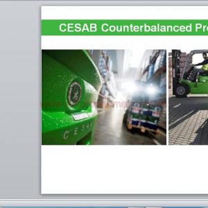 CESAB Forklift 2017 Shop Manual DVD4