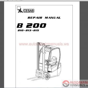 CESAB Forklift 2017 Shop Manual DVD5