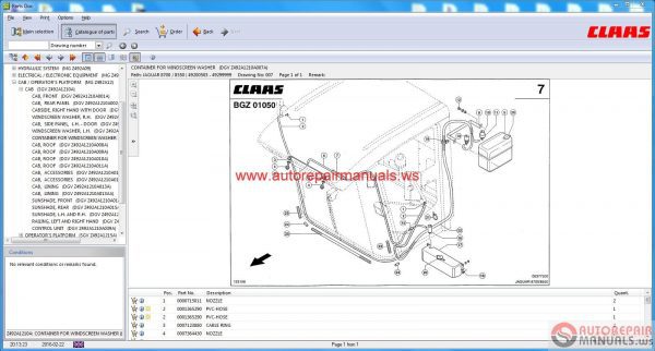 CLAAS Parts DOC v20 2011 Agricultural FULL5