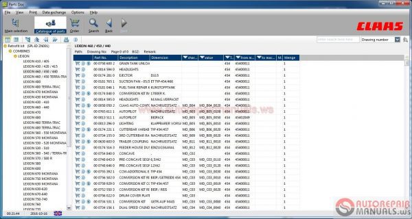 CLAAS Parts DOC v52 2014 FULL13