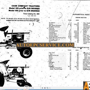 CaseIngersoll Compact Tractor Parts Catalog DVD7 2