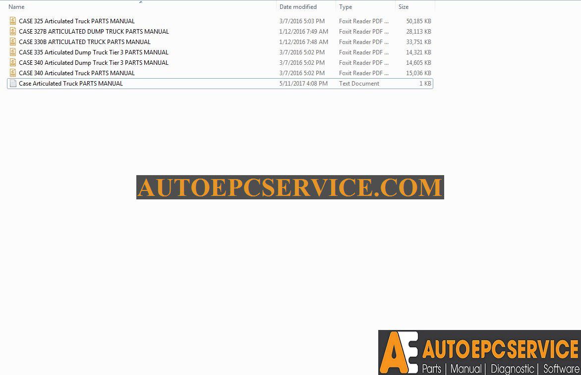 Case Articulated Truck PARTS MANUAL1 1