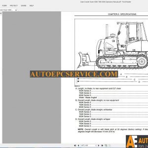 Case Crawler Dozer Service Manual Operators Manual9 2