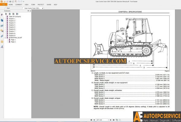 Case Crawler Dozer Service Manual Operators Manual9 2
