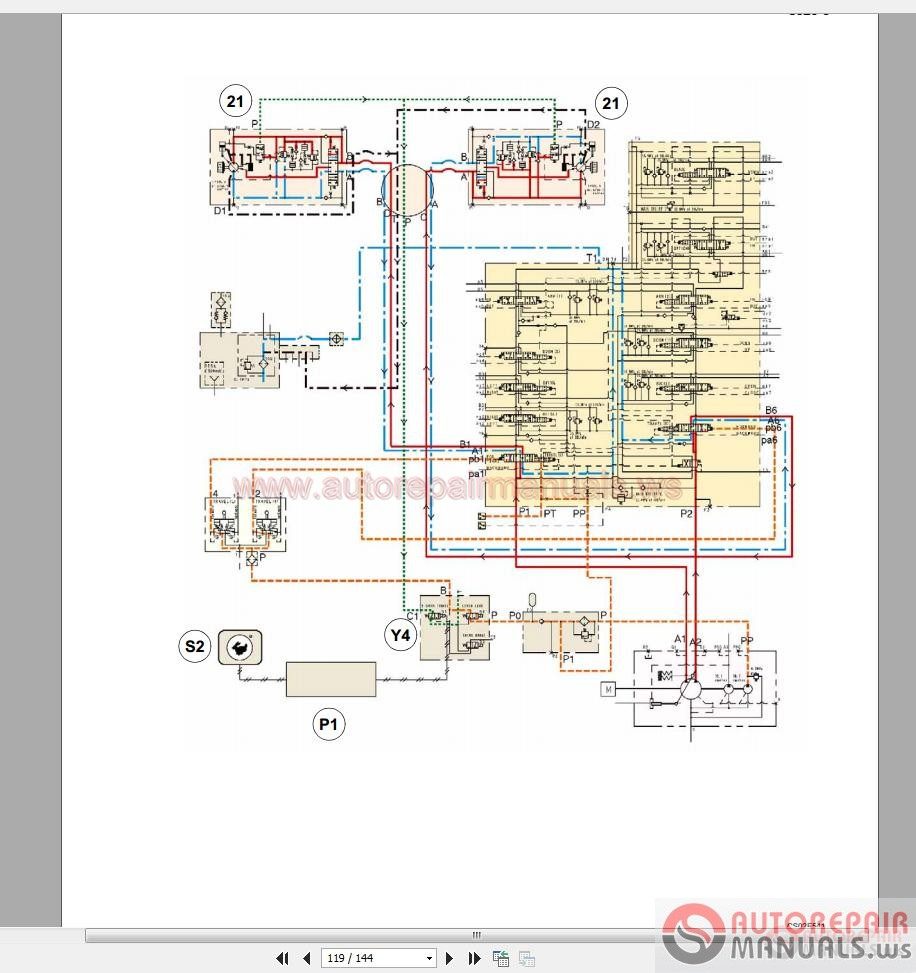 Case Excavator Tracks Service Manual Schematic3