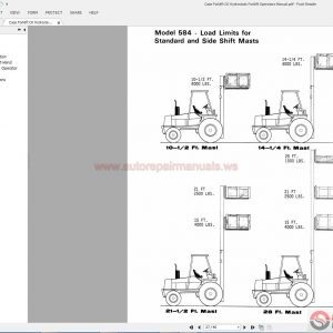 Case Forklift Operators Manual7