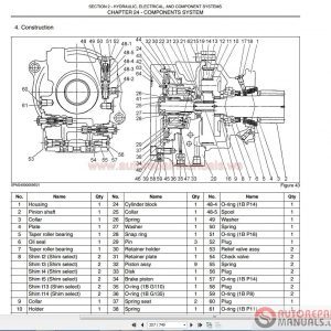 Case Mini Excavator Service Manual Parts Manual3