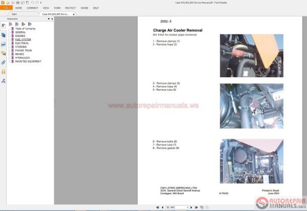 Case Motor Grader Service Manual Operators Manual3