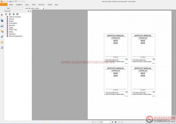 Case Motor Grader Service Manual Operators Manual4