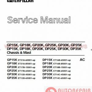 Cat servicemanualer Full Shop Manual DVD7