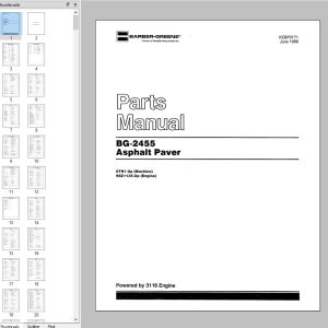 Caterpillar 2002 Legacy Parts Manual on DVD 2