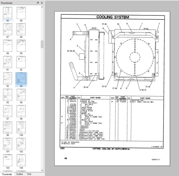 Caterpillar 2002 Legacy Parts Manual on DVD 3