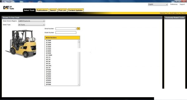 Caterpillar Fork Lift Trucks MCFA 022016 Full Activated5 1
