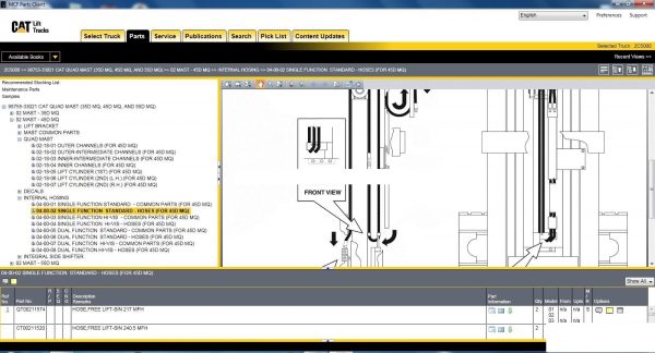 Caterpillar Fork Lift Trucks MCFA 022016 Full Activated7 1