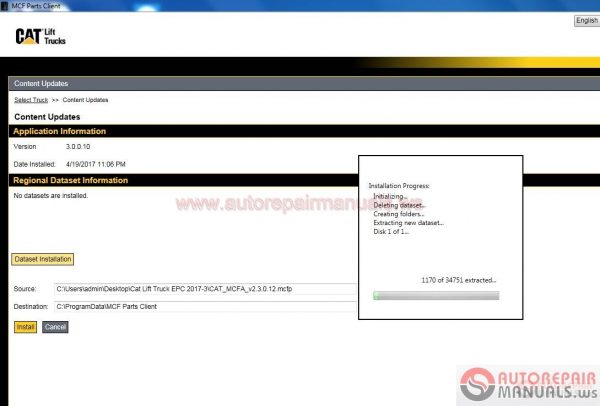 Caterpillar Fork Lift Trucks MCFA 032017 Full Activated6
