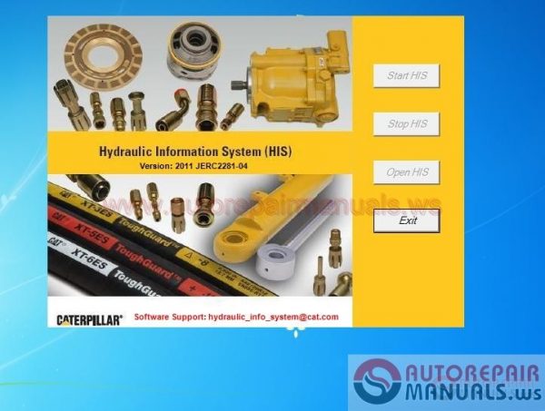 Caterpillar Hydraulic Information System HIS 2011 English5