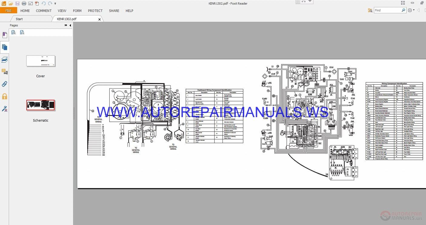 Caterpillar REXA2500 08E Full Wiring Diagrams Schematics Manuals2