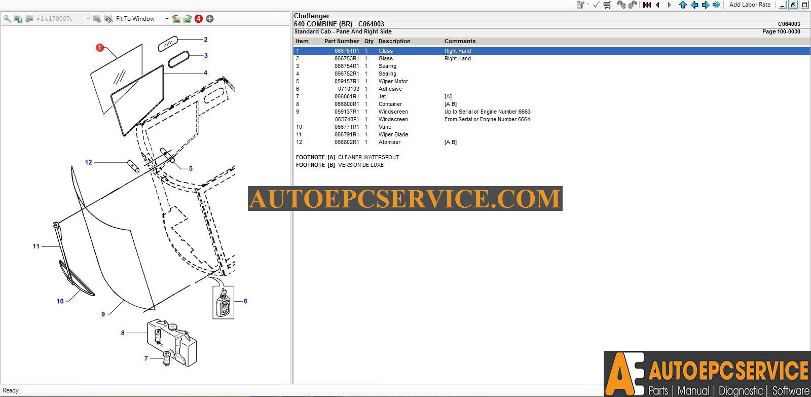 Challenger AG Agriculture Parts Documentation 052011 Full Keys5