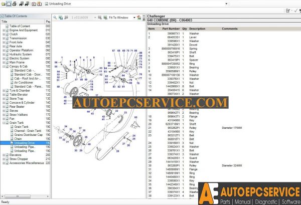 Challenger AG Agriculture Parts Documentation 052011 Full Keys6 1