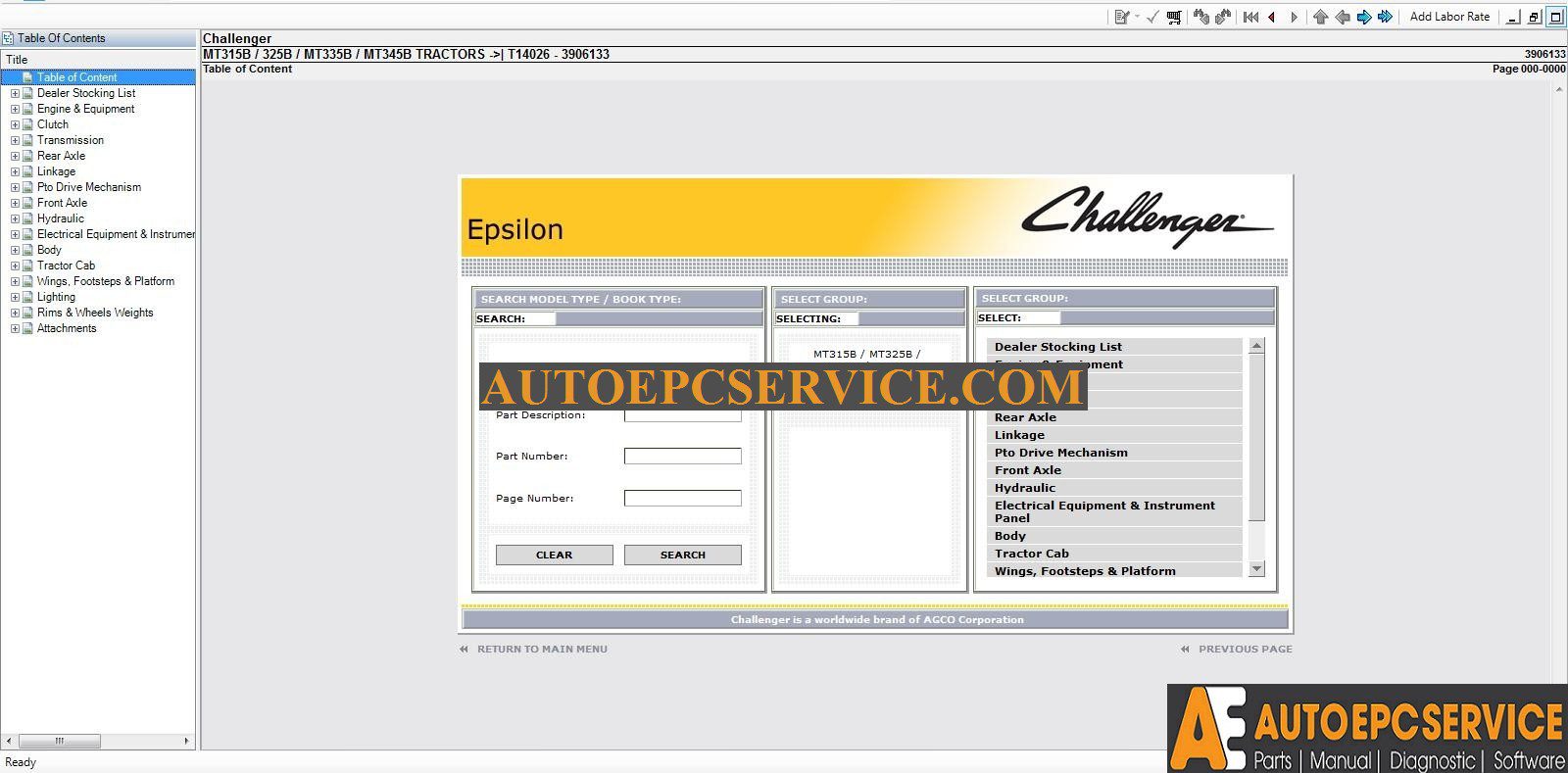 Challenger AG Agriculture Parts Documentation 052011 Full Keys9 1