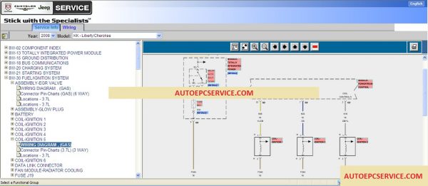Chrysler Workshop Manuals   Wiring Diagrams 2008 TIS7