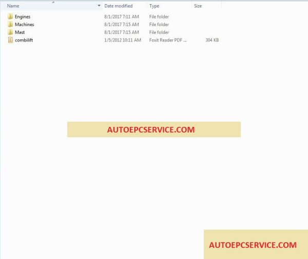 Combilift Spare Parts Manual1 1