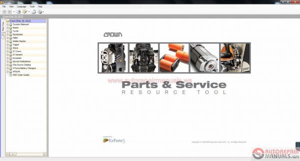 Crown Forklifts Service and Parts 122012 Full Instruction5