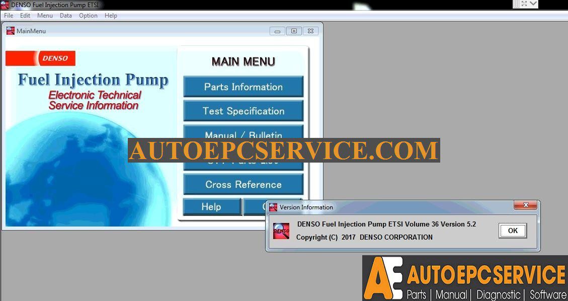 DENSO ETSI 2017 Fuel Injection Pump ETSI