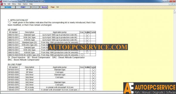 DENSO Fuel Injection Pump ETSI 50 022013 Full Instruction Patch7