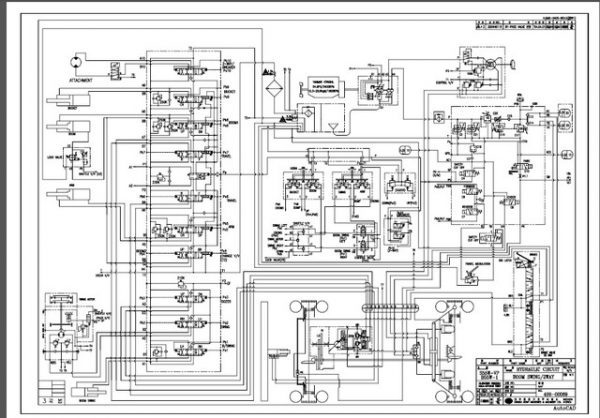 Doosan Forklift Electric Schematic 2