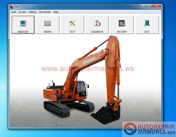 DoosanDaewoo SMS diagnostic software5