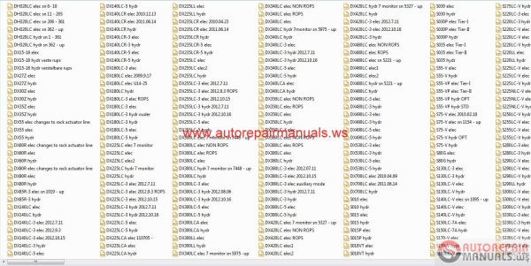 Doosan All Schematics Hydraulic Electrical2