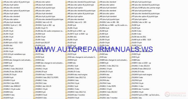 Doosan Dump Truck Wiring Diagrams Schematics Manual1