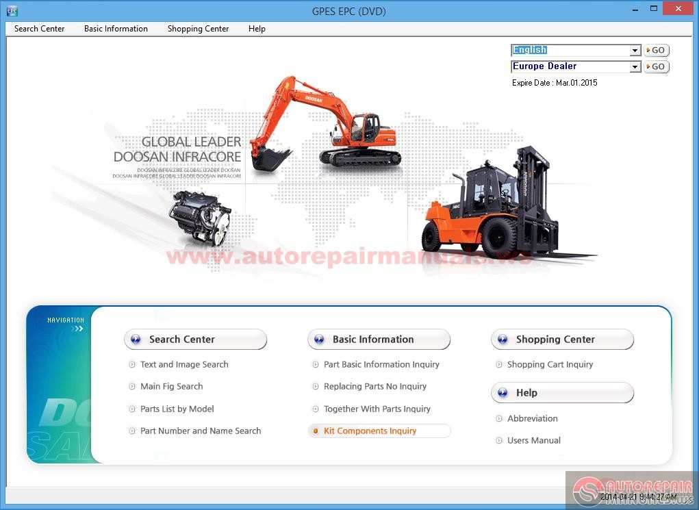 Doosan EPC 20143