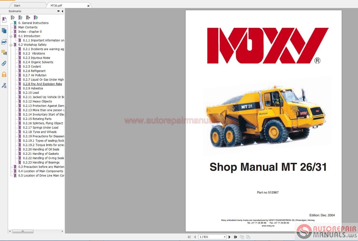 Doosan Trucks Service Manuals Wiring Diagrams9