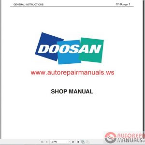 Doosan Workshop Manuals all Dump Trucks2