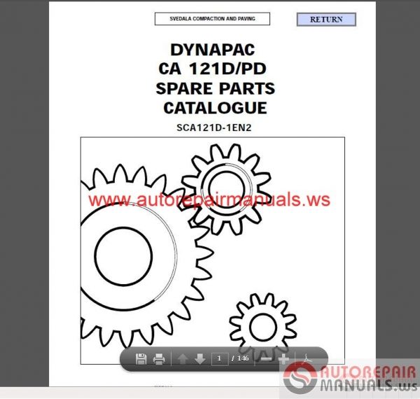 Dynapac Canada   Parts Manual EPC CD8