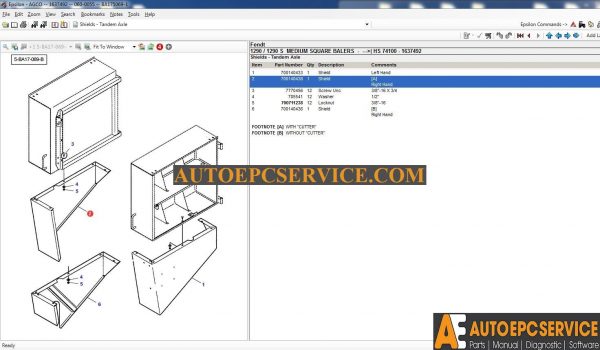 FENDT USA Parts Service 032015 Full Keys6 1