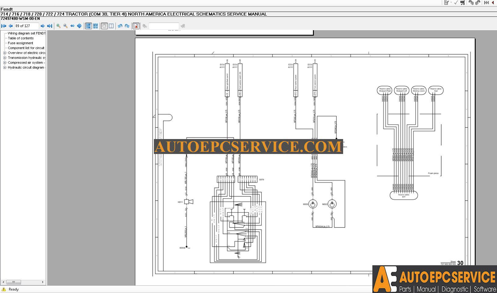 Fendt NA Workshop Manual 0520186 1